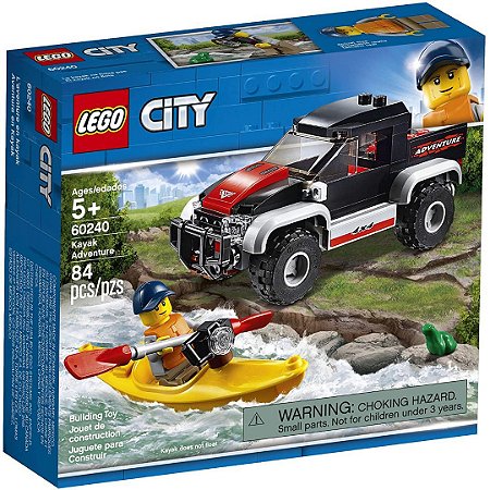 Lego city aventura com caiaque 60240