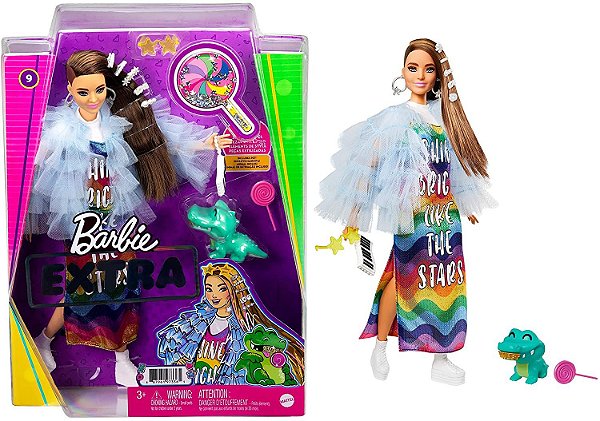BARBIE COM ANIMAIS DE ESTIMACAO EXTRA JAQUETA GYJ78