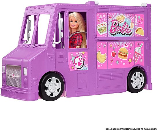 Barbie Careers Food Truck Divertido, Mattel
