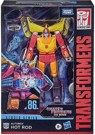 Transformers Studio Series 86 Classe Autobot Hot Rod - F0712 - Hasbro