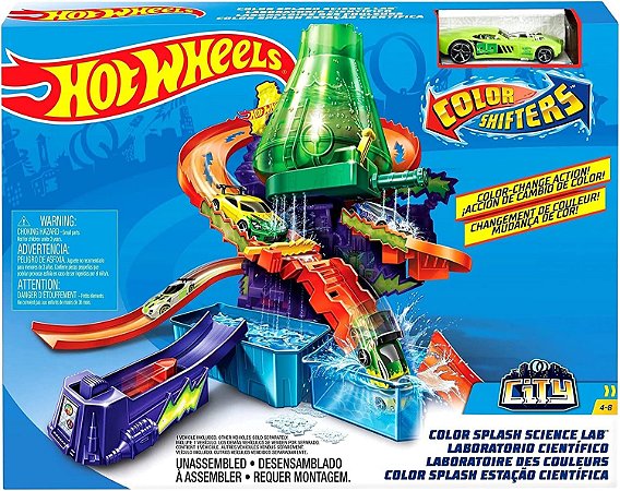 HOT WHEELS COLOR ESTACAO CIENTIFICA - CCP76 - MATTEL