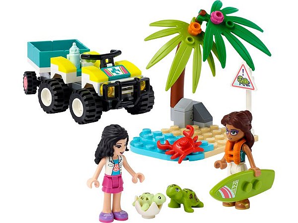 LEGO FRIENDS VEÍCULO DE PROTEÇÃO DAS TARTARUGAS 41697