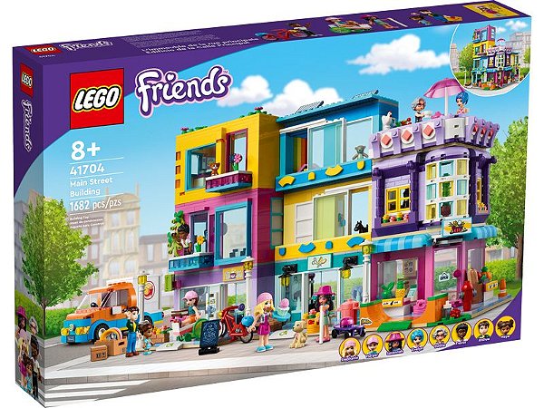 LEGO FRIENDS EDIFÍCIO DA RUA PRINCIPAL 41704