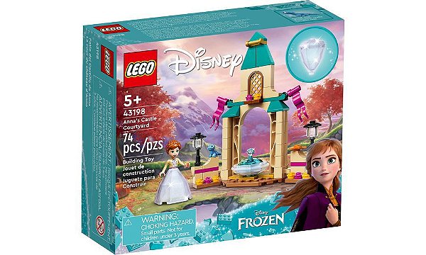 LEGO DISNEY PÁTIO DO CASTELO DA ANNA 43198