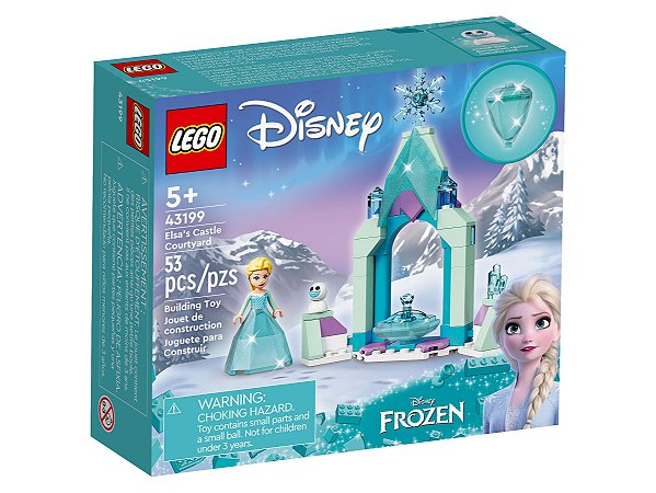 LEGO DISNEY PÁTIO DO CASTELO DA ELSA 43199