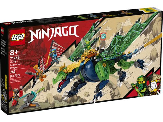 LEGO NINJAGO O DRAGÃO LENDÁRIO DO LLOYD 71766