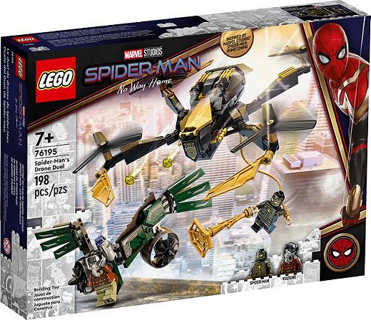 LEGO MARVEL DUELO DE DRONES DO HOMEM-ARANHA 76195