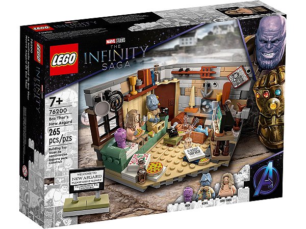 LEGO MARVEL A NOVA ASGARD DE BRO THOR 76200