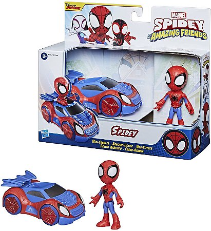 spidey and his amazing friends car toys