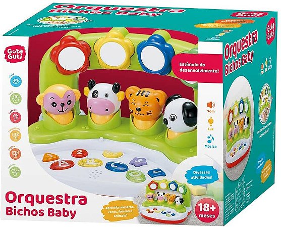 Orquestra Bichos Baby, DM Toys-DMB5810