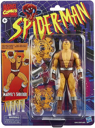 Marvel Legends Spider Man Retro Shocker - Hasbro F3694