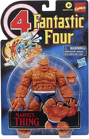 Boneco Marvel Legends -Series Retrô - Coisa - F0349 - Hasbro