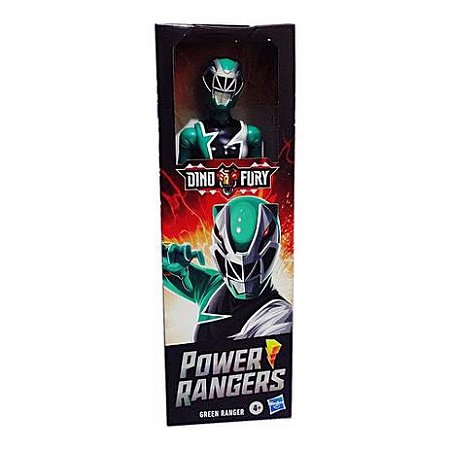 Boneco Power Rangers Dino Fury -Ranger Verde- F2964 Hasbro