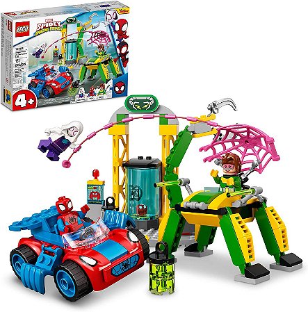 LEGO HOMEM-ARANHA NO LABORATÓRIO DE DOC OCK 10783