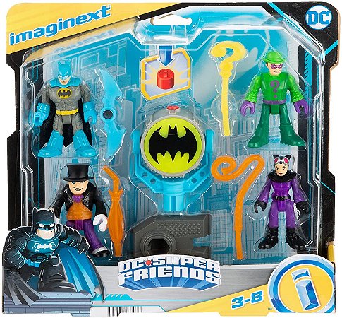IMAGINEXT DC SUPER FRIENDS MULTI-PACK BAT-TECH HFD47 MATTEL