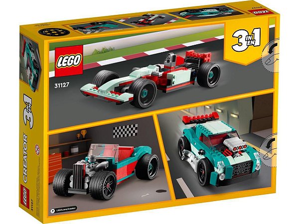 LEGO CREATOR PILOTO DE RUA 31127