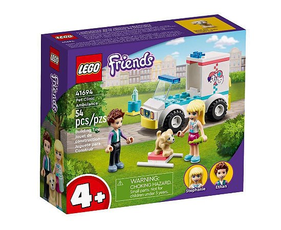 LEGO FRIENDS AMBULÂNCIA DA CLINICA VETERINÁRIA  41694