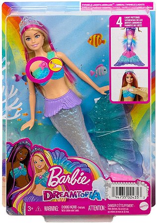 Barbie Sereia - Sapeca Brinquedos