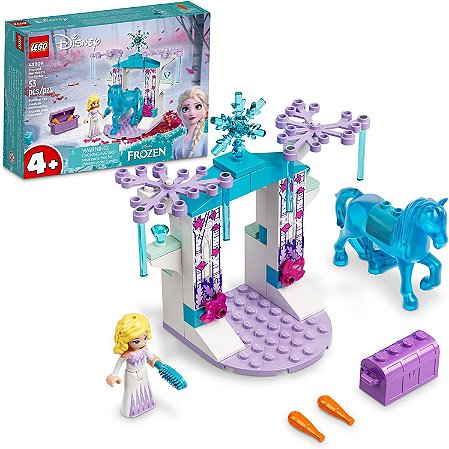 Lego Frozen O Estábulo de Gelo da Elsa e do Nokk 43209