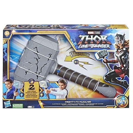 Martelo Eletrônico Mighty Thor Love And Thunder Hasbro F3359