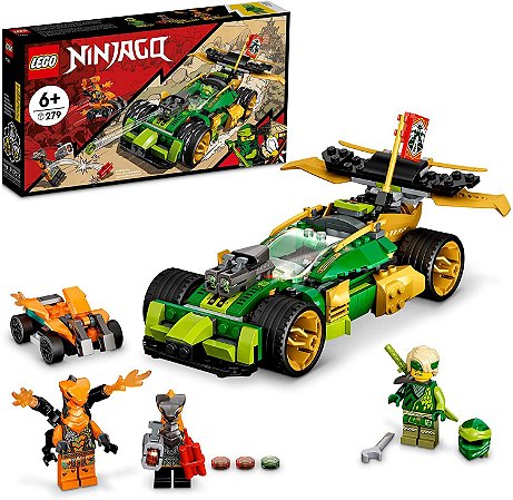 Lego Ninjago Carro de Corrida Evo do Lloyd 71763