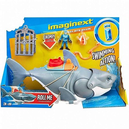 Imaginext Tubarao Mega Mordida  Mattel Gkg77