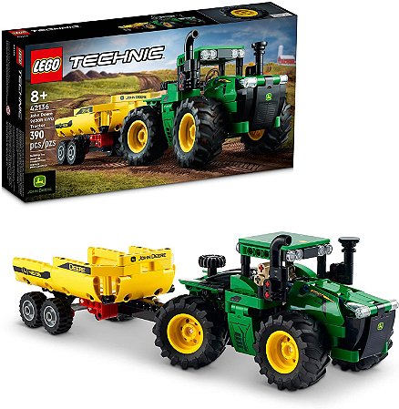 Lego Technic Trator Jhon Deere 9620R 4WD 42136