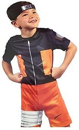 Fantasia Infantil Naruto Tamanho M - Novabrink 6607