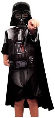Fantasia Infantil Darth Vader Star Wars Tam M Novabrink 6586
