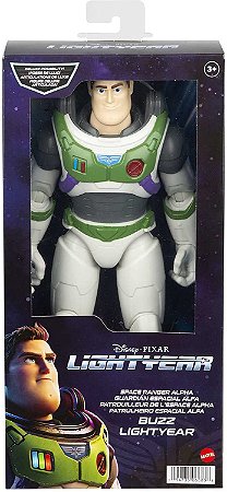 Boneco Disney Pixar  Buzz Alpha 12" Deluxe Mattel HHK30