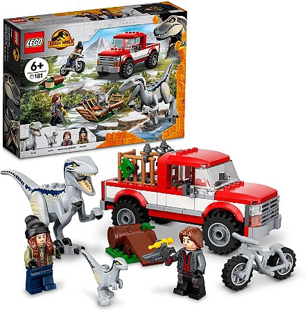 Lego Jurassic World Captura dos Velociraptores 76946