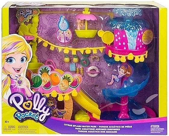 Polly Pocket Parque Aquático Dos Abacaxis Mattel GFR02 - Star Brink  Brinquedos