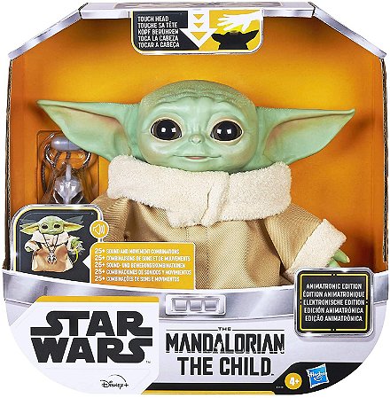 Star Wars Baby Yoda Interativo Mandalorian Hasbro F1119