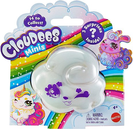 MINI FIGURA SURPRESA CLOUDEES MOOD ANIMAIS GNC65