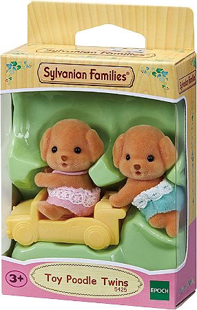Sylvanian Families Gêmeos Poodle Toy Epoch 5425