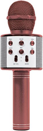 Microfone Infantil Star Voice Bluetooth Rose ZP00996 Zoop