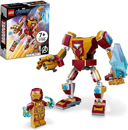 Lego Marvel Armadura Mecânica do Homem de Ferro 76203