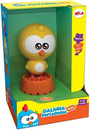 Pintinho Amarelinho Musical da Galinha Pintinha Elka 1208