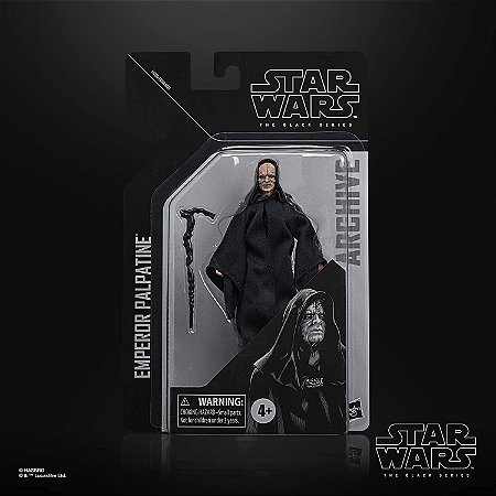 Star Wars The Black Series Archive Imperador Palpatine F4366 Hasbro
