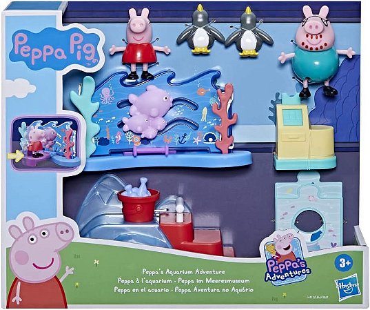 Peppa Pig Conjunto  Aventura no Aquário Hasbro F4411
