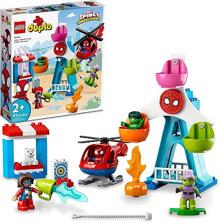 Lego Duplo Marvel Homem-Aranha e Amigos: Parque de Diversões 10963