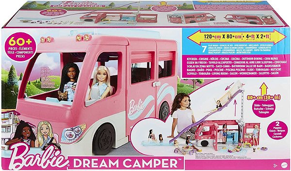 Barbie casa dos sonhos com escorregador mattel