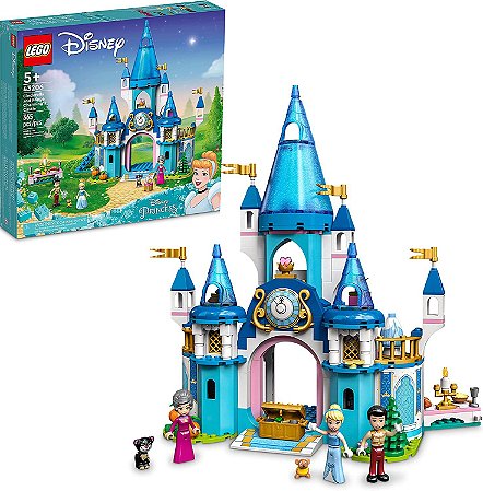 Lego Disney O Castelo da Cinderela e do Príncipe Encantado 43206