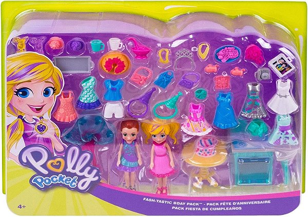 Polly Pocket Pacote Festa De Aniversário Mattel GDM21