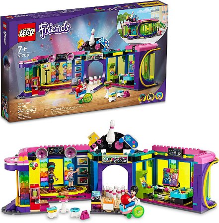 Lego Friends Fliperama com Discoteca Giratório 41708