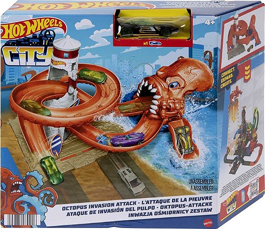 Hot Wheels City Pista Nemesis Polvo Mattel HDR31