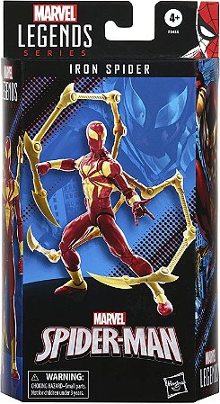 Boneco Marvel Legends Series Aranha de Ferro F3455 Hasbro