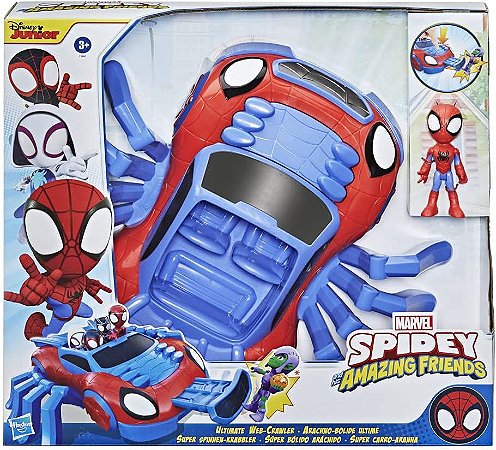 Veículo Marvel SAF Super Carro Aranha F1460 Hasbro
