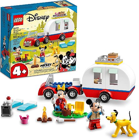 Lego Disney Viagem para Acampar de Mickey e Minnie 10777