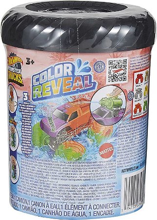 Hot Wheels Color Reveal 1:64 Carrinho Surpresa Mattel HJF39